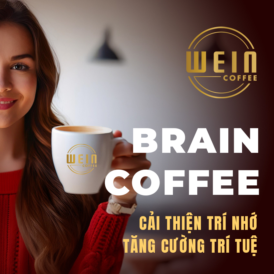 DR. BRAIN COFFEE 6 IN 1 - BOOST BRAIN POWER - CAFÉ ĐEN 6 IN 1 - TĂNG CƯỜNG NĂNG LƯỢNG TRÍ NÃO